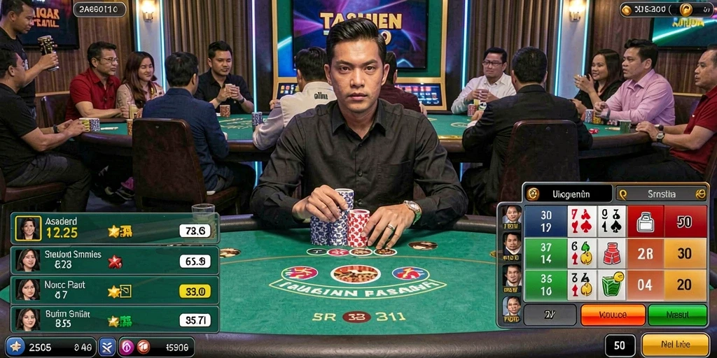 dna777 - Karakter unik yang dapat dipilih untuk bermain.