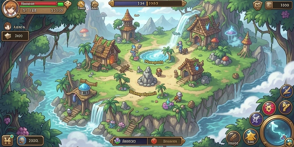 f32 - Grafis lingkungan game yang memukau.